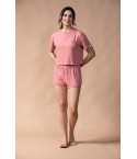 MH06 - Drop Shoulder Crop Top & Shorts - LIVA - 48% Cotton 48% Modal 4% Spandex