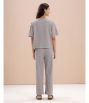 MH064 - STEEL GREY LOUNGEWEAR SET