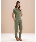 MH065 - GREEN EYS/AOP LOUNGEWEAR SET 