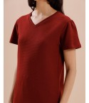 MH070 - HAUTE RED LOUNGEWEAR SET