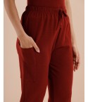 MH070 - HAUTE RED LOUNGEWEAR SET