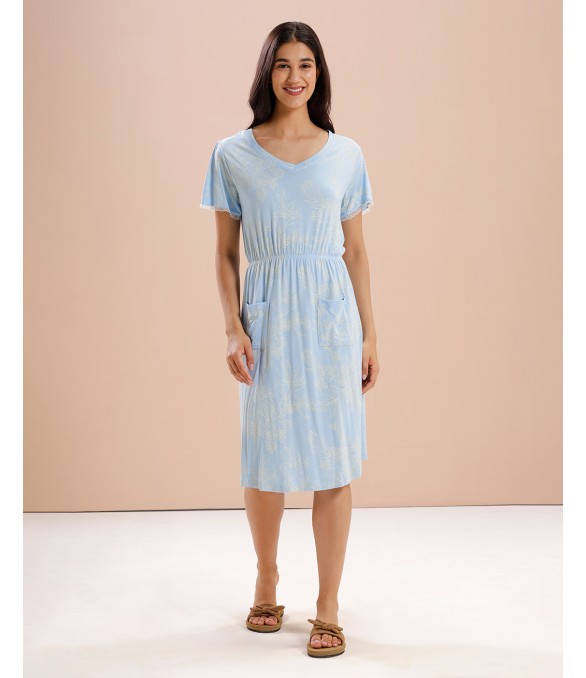 MH073 - LOUNGE DRESS: COLOUR - COOLING VAPOURS