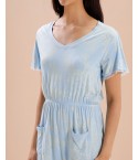 MH073 - LOUNGE DRESS: COLOUR - COOLING VAPOURS