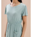MH074 - LOUNGE DRESS: COLOUR - COOL CABANA
