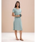 MH074 - LOUNGE DRESS: COLOUR - COOL CABANA