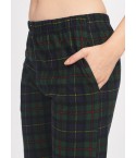 MH09 - GREEN CHECKERED LOUNGE WEAR SET