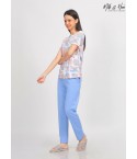 MH12 - PASTEL DREAMS BEACH  LOUNGEWEAR SET